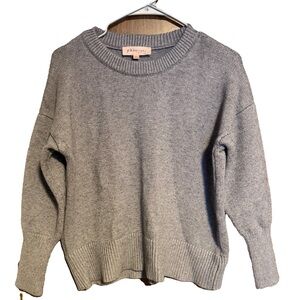 Philosophy Gray Crewneck Sweater - Soft Knit